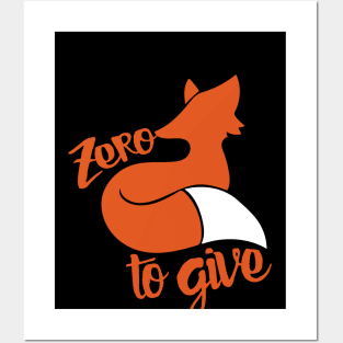 Zero FOX to give Posters and Art
